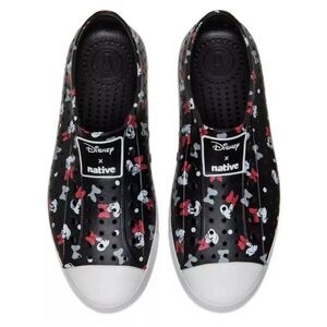 Disney Parks x NATIVE Brand Minnie Mouse rubber waterproof Shoes black NEW 9/11